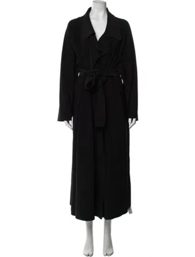 Pre-owned Norma Kamali Coat In Black
