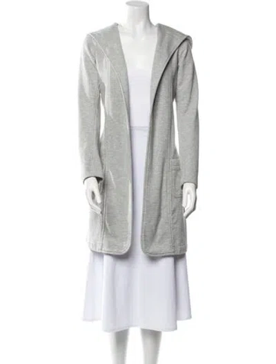 Pre-owned Norma Kamali Coat In Gray