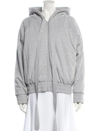 Pre-owned Norma Kamali Coat In Gray