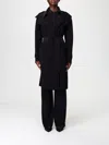 Norma Kamali Coat  Woman Color Black In Black
