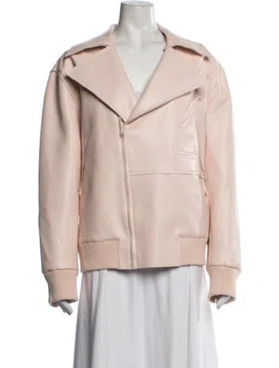 Pre-owned Norma Kamali Coat In Pink