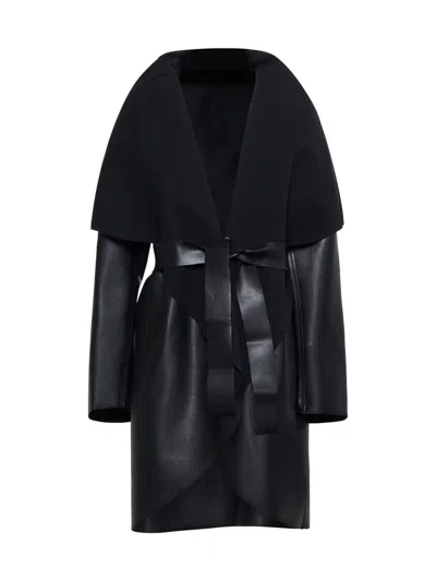 Norma Kamali Coats In Black