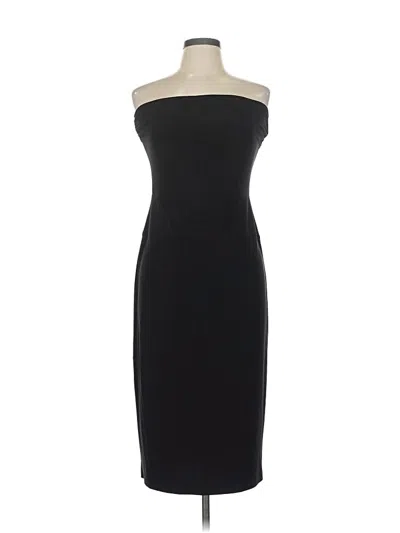 Pre-owned Norma Kamali Cocktail Dress In Black