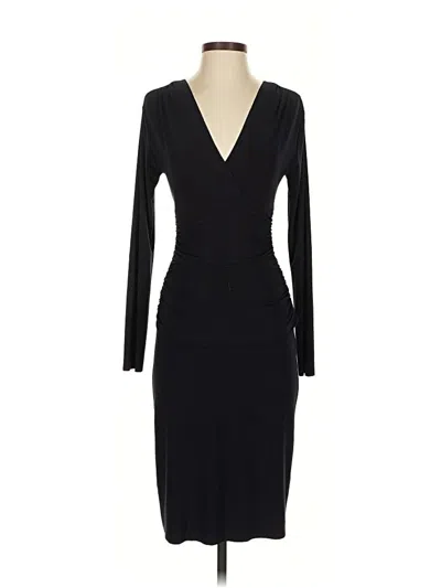 Pre-owned Norma Kamali Cocktail Dress In Black