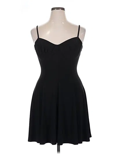 Pre-owned Norma Kamali Cocktail Dress In Black