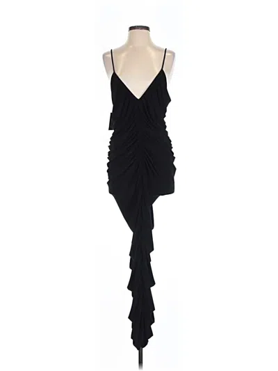 Pre-owned Norma Kamali Cocktail Dress In Black