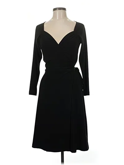 Pre-owned Norma Kamali Cocktail Dress In Black