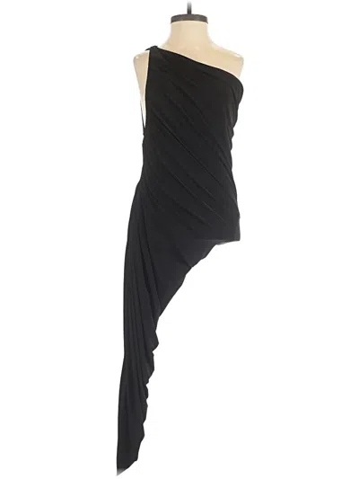 Pre-owned Norma Kamali Cocktail Dress In Black