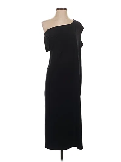Pre-owned Norma Kamali Cocktail Dress In Black