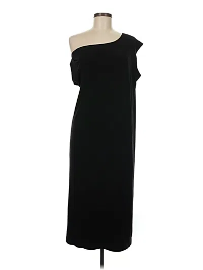 Pre-owned Norma Kamali Cocktail Dress In Black