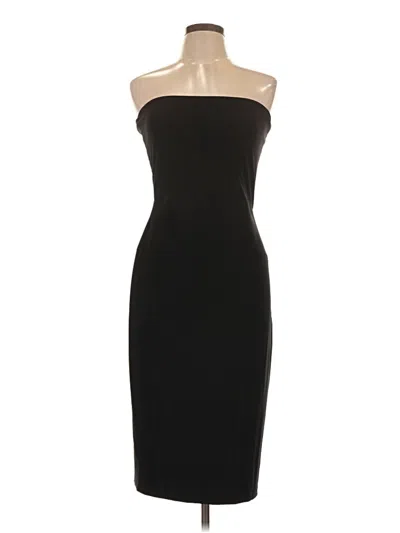 Pre-owned Norma Kamali Cocktail Dress In Black