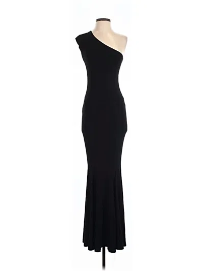 Pre-owned Norma Kamali Cocktail Dress In Black