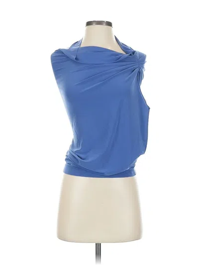 Pre-owned Norma Kamali Cocktail Dress In Blue