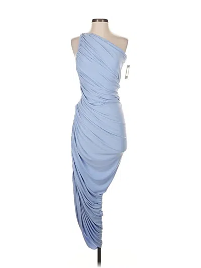 Pre-owned Norma Kamali Cocktail Dress In Blue