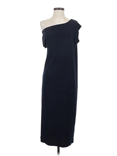 Pre-owned Norma Kamali Cocktail Dress In Blue