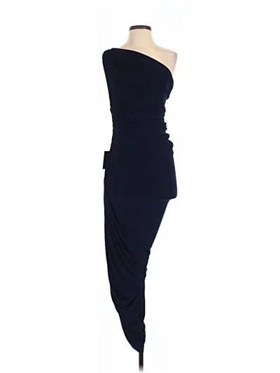 Norma Kamali Cocktail Dress In Blue