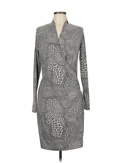 Pre-owned Norma Kamali Cocktail Dress In Gray