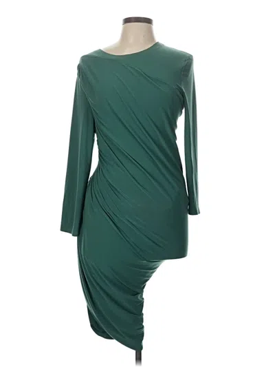 Pre-owned Norma Kamali Cocktail Dress In Green
