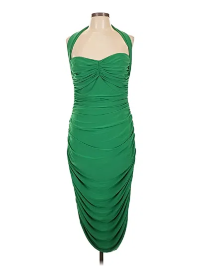Pre-owned Norma Kamali Cocktail Dress In Green