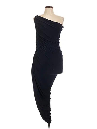 Pre-owned Norma Kamali Cocktail Dress In Purple