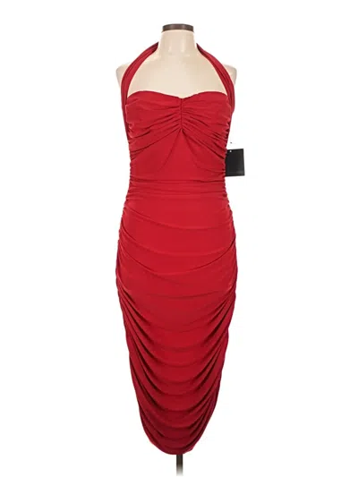 Norma Kamali Cocktail Dress In Red