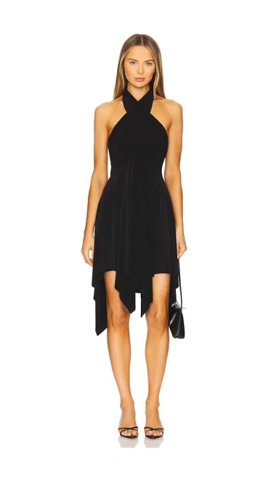 Norma Kamali Convertible Dress In Black