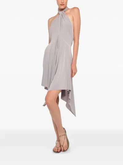 Norma Kamali Convertible Dress In Gray