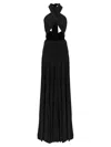 Norma Kamali Convertivle Gown Dresses Black In Black