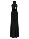 Norma Kamali Convertivle Gown Dresses Black In Black