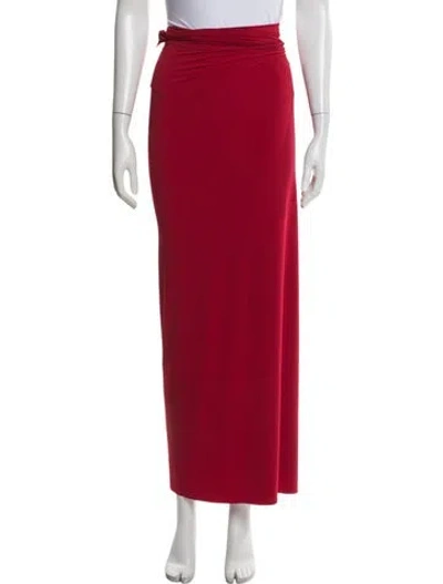 Pre-owned Norma Kamali Cover-up In Red