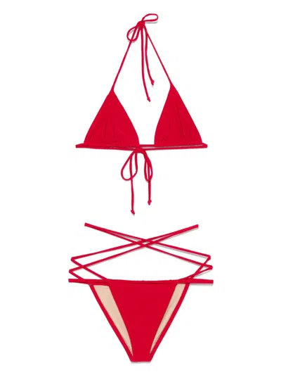 NORMA KAMALI CRISS-CROSS BIKINI