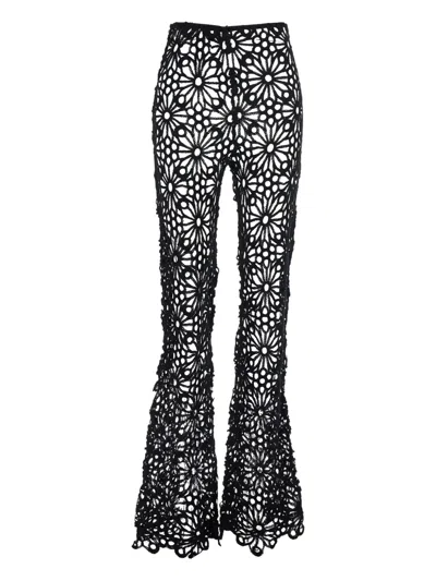 NORMA KAMALI CROCHET PANTS