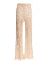 Norma Kamali Crochet Pants In Neutral