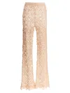 Norma Kamali Crochet Pants