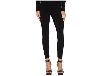 Norma Kamali Cropped Leggings In Black