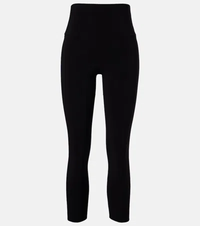 Norma Kamali Cropped Legging Without Waistband In Black