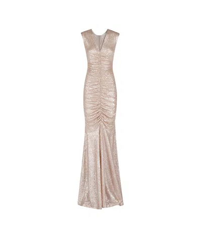Norma Kamali Deep V-neck Dress
