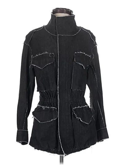 Pre-owned Norma Kamali Denim Jacket In Black