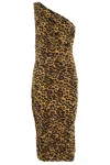 Norma Kamali Diana Dress To Knee In Brown