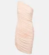 Norma Kamali Diana Mini Dress In Pink
