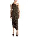 Norma Kamali Diana Gown In Brown