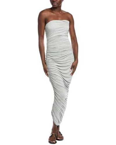 Norma Kamali Diana Gown In Gray