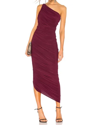 Norma Kamali Diana Gown In Purple