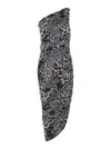 Norma Kamali Diana Leopard-print Stretch-jersey Maxi Dress In Multi