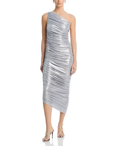 Norma Kamali Diana Gown In Silver