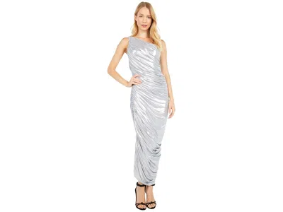 Norma Kamali Diana Gown In Silver