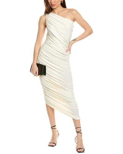 Norma Kamali Diana Gown In White