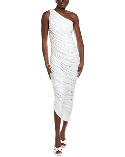 Norma Kamali Diana Gown In White