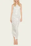 NORMA KAMALI DIANA GOWN XL IN PEARL