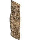 Norma Kamali Diana Dress To Knee In Yellow